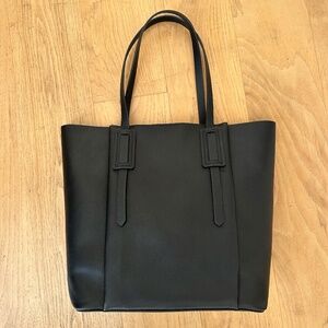 ZARA Faux Leather Tote Bag